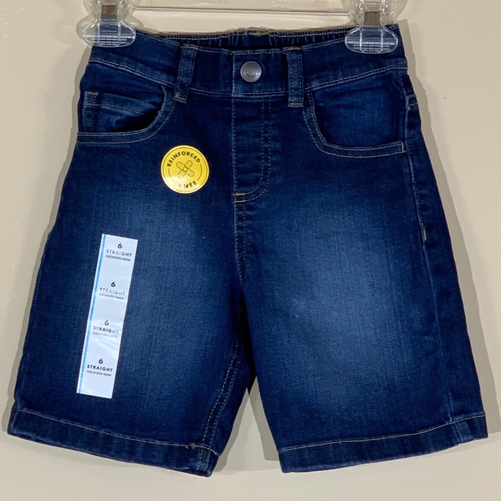 365 Kids Dark Wash Burmuda Shorts - size 5/6